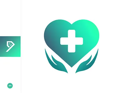 La Médicine branding design graphic design health healthy heart logo logo design medicine medicine logo minimalist