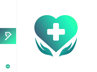La Médicine branding design graphic design health healthy heart logo logo design medicine medicine logo minimalist