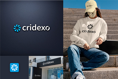 Cridexo (Logo Design & Branding) brand identity branding clothing brand custom logo graphic design logo logo creation logo design logo maker minimalist logo modern logo