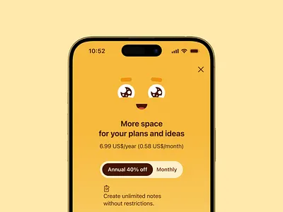Planner App — Mobile UI Design, Mascot, Paywall, Subscription app branding design ios logo mascot mobile paywall subscription ui ui design uiux ux ux design uxui