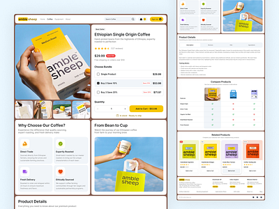 eCommerce Product Page Design ecommerce design ecommerce product page ecommerce website product page design product page ui product purchase product sales page purches page design sales page design shopify product page shopify store shopify web design ui web ui website design wordpress website
