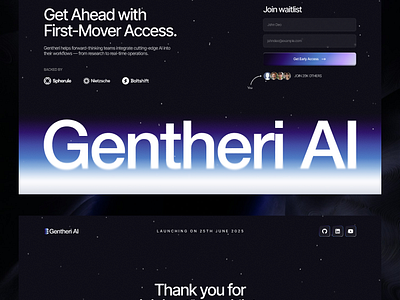 Illustration of Webflow Thank You Page Design For Landing Page