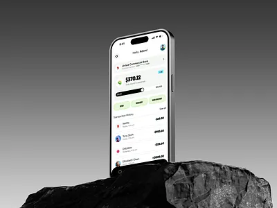 Mobile Banking App adom app app design app ui bank app banking app finance app mobile banking mobile banking app ui ux