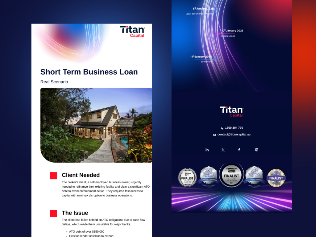 Titan Capital EDM Design branding edm email marketing mailchimp