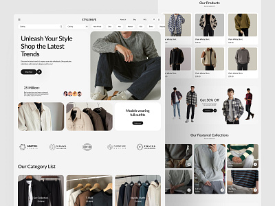Fashion E-commerce Website Design clean dropshipping e commerce website e commerce website design ecommerce fashion fashion ecommerce website fashion store landing page minimal product design shop shopping shopping cart store template theme web design webflow website