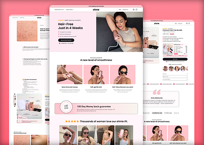 Shinie – Custom Shopify Store for a Beauty Brand beauty brand customstore customwebsite ecommerce ipl device shopify shopifyexpert skincare website uiux web development webdesign website