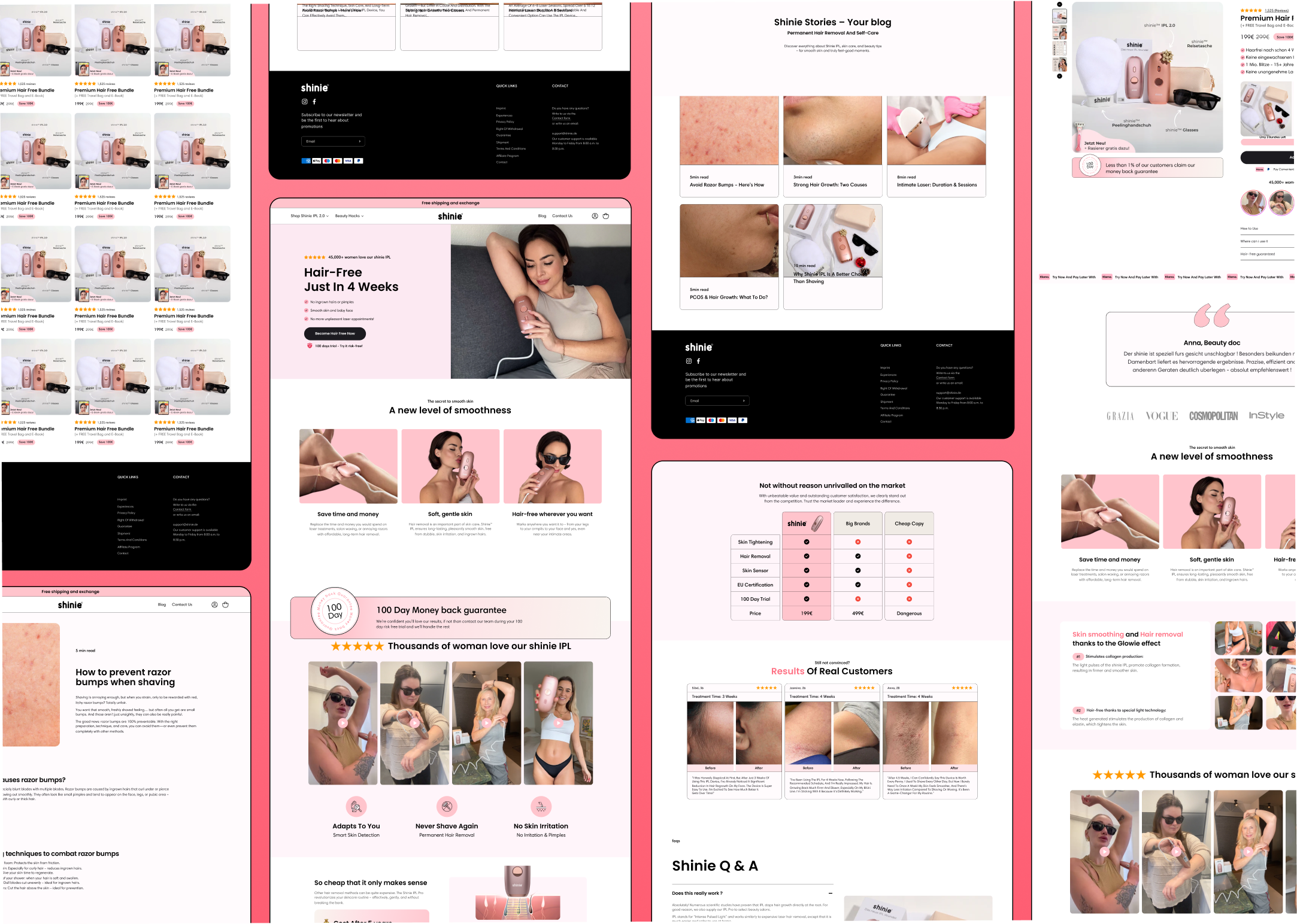 Example of Saas Website Design & Development