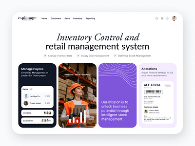 Smart Inventory UI for Retail Optimization and Control genai customer experience inventory management dashboard inventory management ui inventory ui inventory ui design smart inventory smart inventory management i smart inventory ui smart inventory ux design task management ui design ui ux design ui ux design ai uiuxdesign user management ui web design commerce