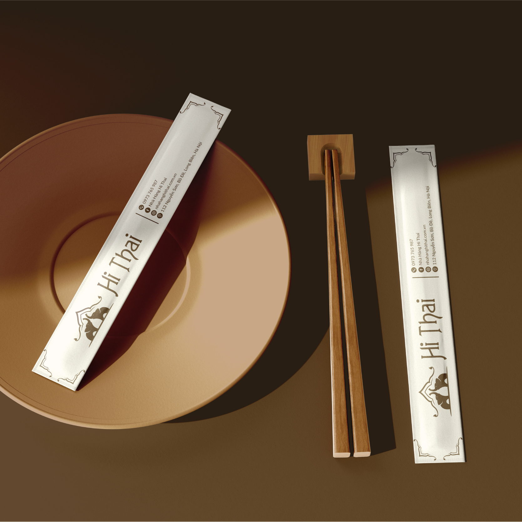 HI THAI BRAND IDENTITY branding design graphic design illustration logo logo design