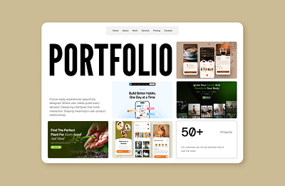 Personal Portfolio Website Design - Hero Section design portfolio designer designer portfolio hero section hero section design landing page personal portfolio portfolio portfolio design portfolio website ui ui design uiux web design web portfolio website