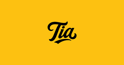 Tia Script Wordmark script wordmark wordmark