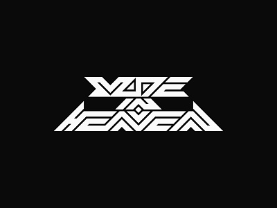 Made in Heaven design font graphic design lettering logo minimalist modern symbol typeart typography