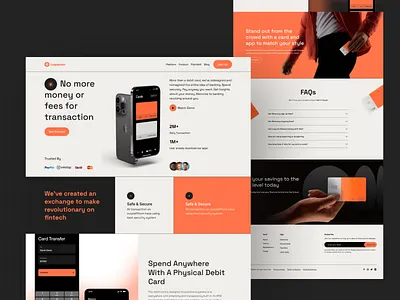Payment Gateway Company branding design homepage homescreen landing page minimal ui uiux user interface design web design website