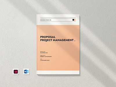 Proposal Word booklet branding brief business brochure business plan contract corporate brochure design graphic design invoice marketing proposal media kit portfolio print project management project proposal proposal proposal template proposal word template