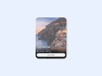 Travel card UI travel cards ui ui cards