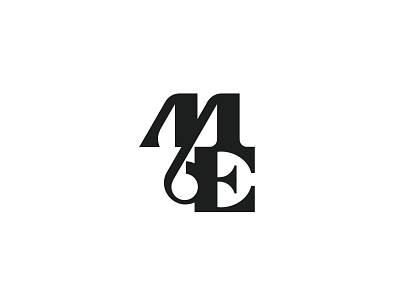 EM ME monogram ready-made logo for sale by Anhdodes - Logoadoni anhdodes branding design e em logo graphic design illustration logo logo design logo designer logo for sale logodesign m minimalist logo monogram typography
