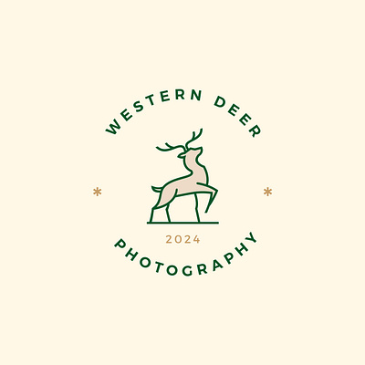 Western Deer Photography (Logo) abstract logo brand logo branding business logo company logo creative logo custom logo deer logo graphic design logo logo design logo maker minimalist logo photography logo professional logo studio logo vector