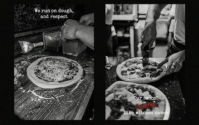 PURPLE CRUST GANG HIDDEN PIZZA BAR bar brand guidelines brand identity branding identity pizza