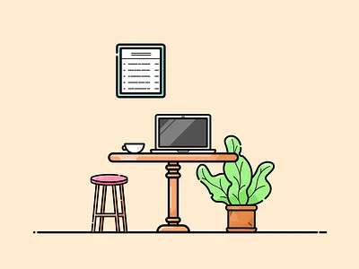 workspace art artist artwork branding cafe coffee design explore explorepage fyp graphic design illustration logo minimal motion graphics ui workspace