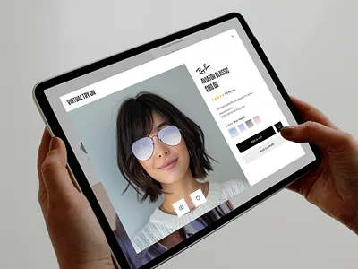 FRAMEVAULT – Virtual Try On Experience cart e commerce eyewear list minimalist modern online shop online store preview product product card shopping cart sunglass sunglass web ui ux virtual try on vivasoft web design website website design