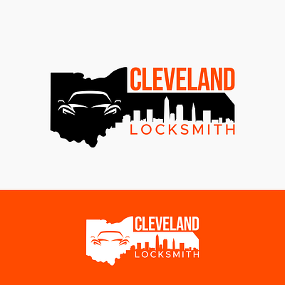 Logo Design for Cleveland Locksmith branding car cleveland design graphic design locksmith logo logo design branding vector