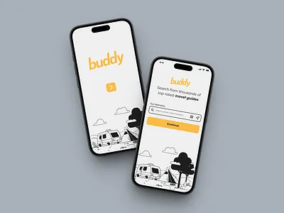 Onboarding - DailyUI #023 apps branding dailyui design figma graphic design onboarding screens ui uidesign yellow