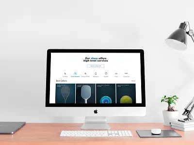 STRINGTHEORY - A Modern eCommernce Tennis Experience branding clean tennis ui ui design uxui website design