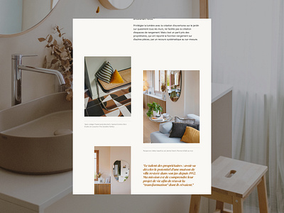 Perene Website branding clean corporate design details furniture grid light pastels product studio typography ui ux web website