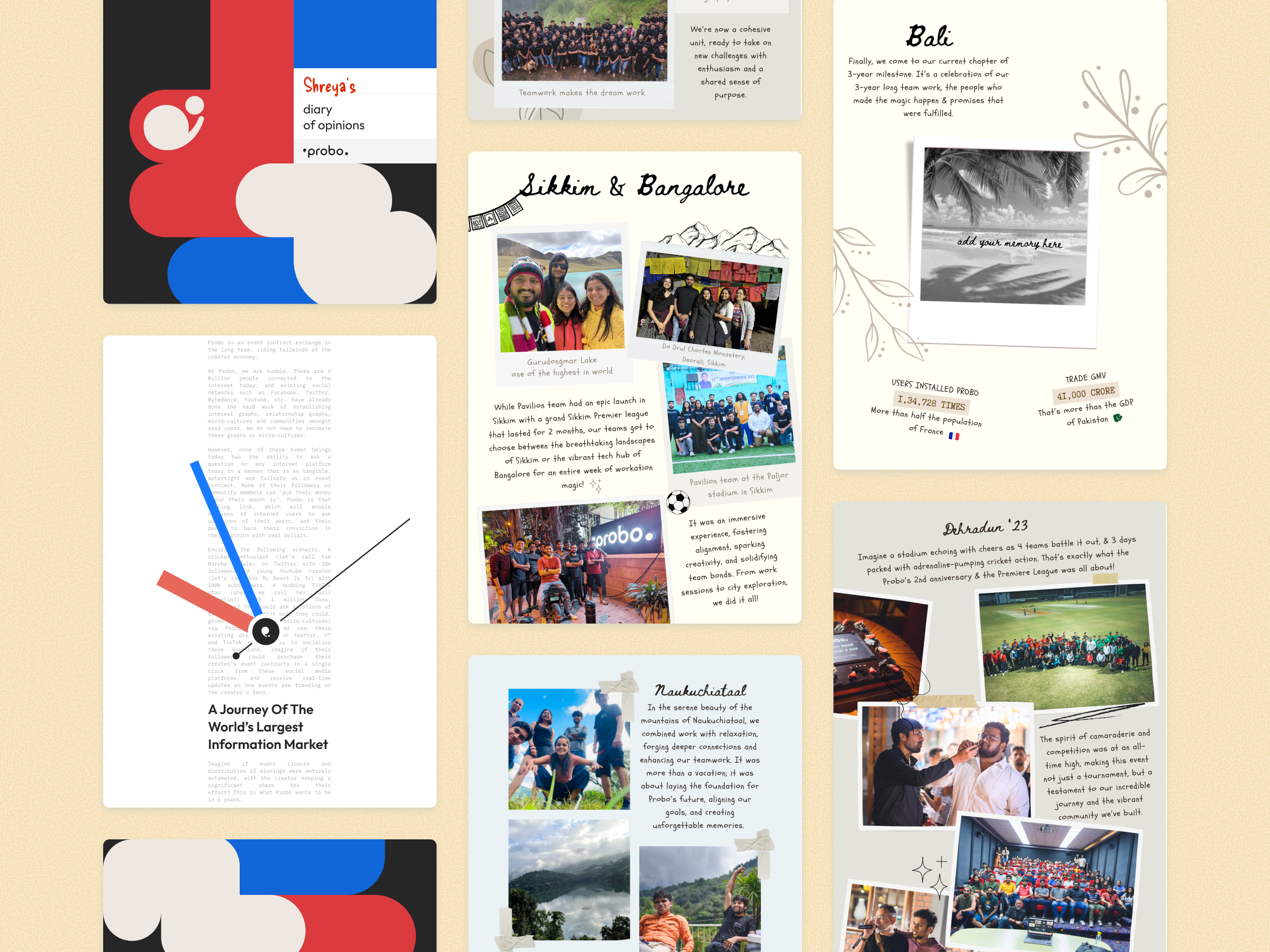 Crafting Memories of a Team Getaway to Bali bands beach diary illustration logo merchandise print