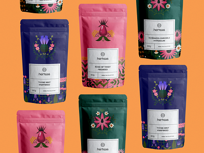 Herbal Tea Packaging Design by tubik.arts on Dribbble