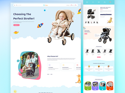 Kidioz - Baby Stroller WooCommerce WordPress Theme baby shop baby shop website baby stroller baby stroller ecommerce ecommerce elementor elementor theme kidioz shopify shopify theme tailwind css top wordpress theme web design web development website design woocommerce woocommerce theme wordpress wordpress theme