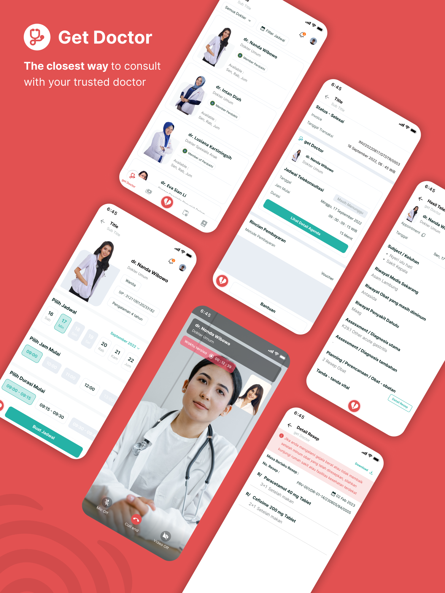 Mobile Apps - Teleconsultation Doctor doctor medical mobileapps platform teleconsultation teleconsultationdoctor telemedicine ui videocall