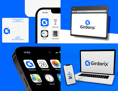 Digital Agency Logo Design & Brand Identity branding digital agency logo digital logo g letter logo graphic design logo logo brand identity logo branding logo design logo desiner logo icon logo idea logo maker marketing logo