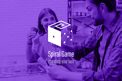 Spiral Game / Logo design board games branding coloful dice distributes board games game logo logodesign spiral