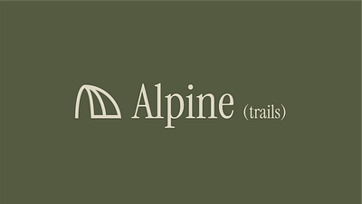 Alpine Brand — Logo Design brand brand identity branding design graphic design illustration logo mark monogram