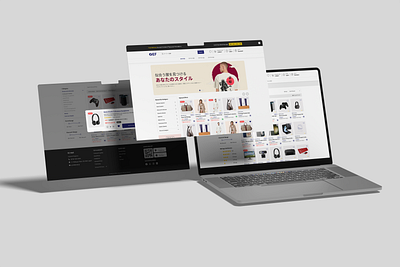 OEF – EC Mall UI Design app design e commerce illustration ui uidesign uidesigner uiux websitedesign
