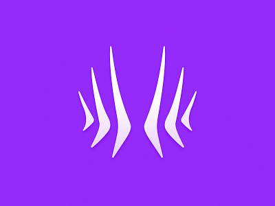 Untitled Crown branding crown elegant logo minimalist modern monarchy perspective purple shapes