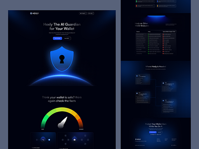 AI-Powered Wallet Protection for Web3 ai wallet protection ai web3 blockchain landing page crypto crypto wallet crypto web3 landing page wallet protection web design web3 platform web3 wallet