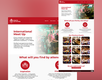 Expat Community Rebrand + Logo Design graphic design logo design social media design ui design