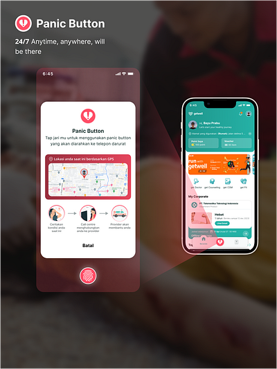 Panic Button Mobile Apps apps button care emergency gps mobile panic prevention preventive ui