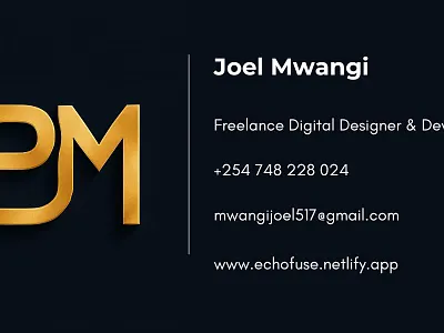 I Will Design a Professional Business Card businesscarddesign creativedesign designwithpurpose freelancebranding modernaesthetic personalbranding