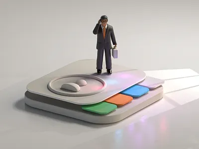 Contacts 3d 3d character 3d icon app apple branding c4d character cinema4d color contacts design graphic design icon illustration ios logo numbers ui web