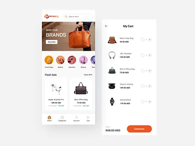Zaappy - e-commerce mobile website design ecommerce graphic design typography ui ux