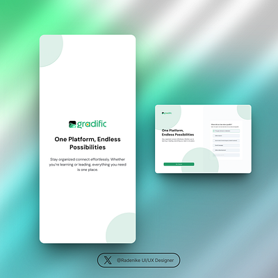 Grading App Onboarding Screens onboarding ui ux webapp