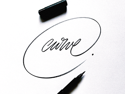 curve_calligraphy art branding brush calligraphy custom flow fun howto identity inspiration learn logo monoline onestroke original script signature type unique zen