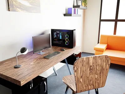 My Real Desk in 3D 3ddesksetup aftereffect animation blender3d cgiworkspace cleansetup deskinspiration dribbbleshowcase minimal3d motiondesign mydeskin3d personalworkspace renderoftheday workstationdesign