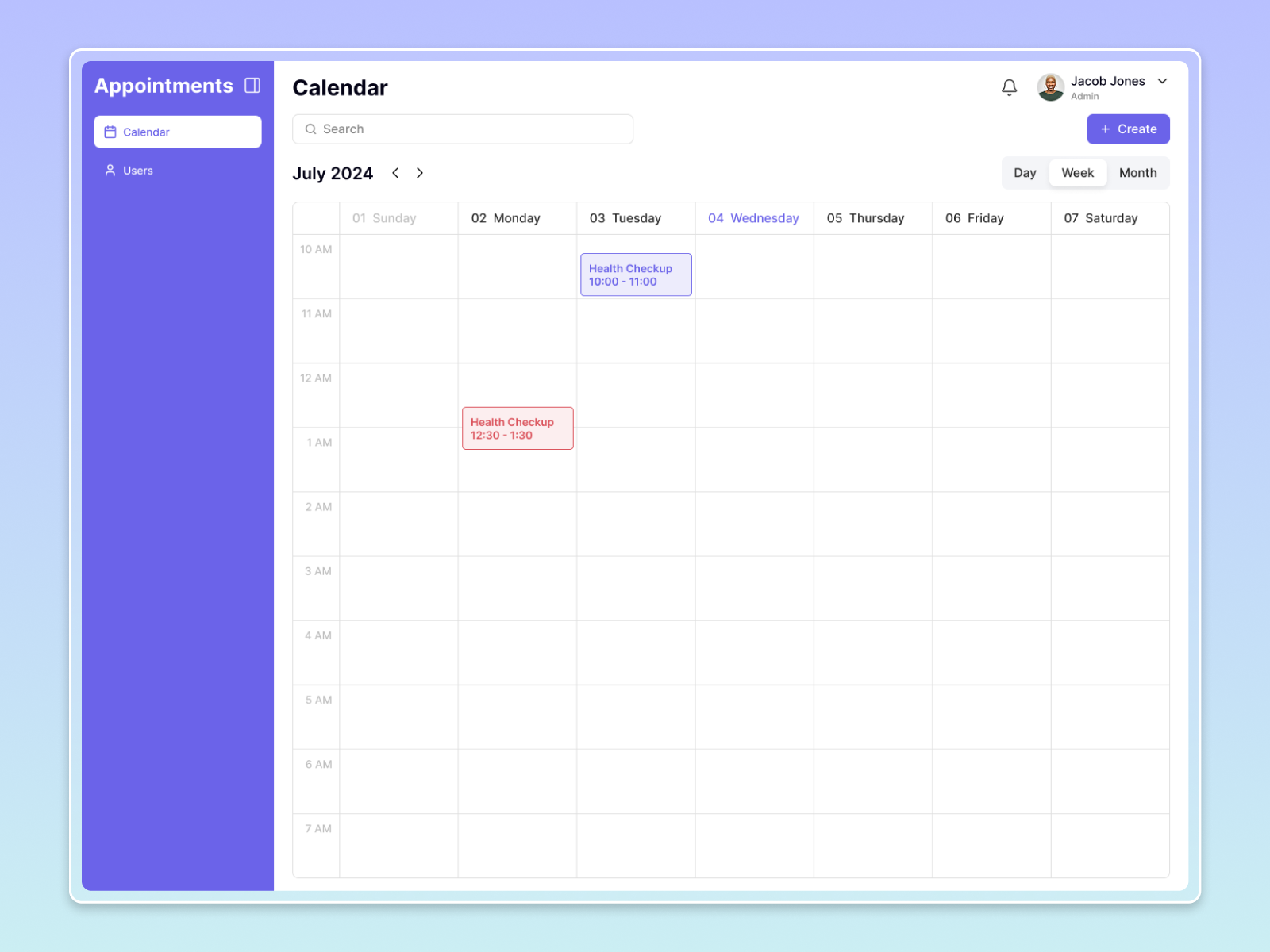 Doctor Appointment - Booking Concept 2025 concepts appointment booking calendar creative design crm daily hunt doctor dribbble erp ideas inspiration landing page login patient managment schedule ui design user web app website