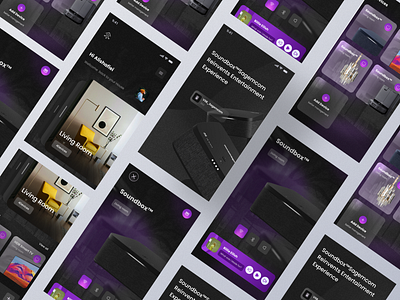 Smart Home app samrt smarthome ui ux