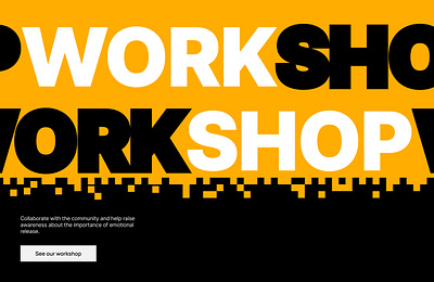 🧠 Built to be loud, clear, and unforgettable. boldtypography branding creativecommunity creativeconcept darkmode designinspiration designsystem emotionaldesign experimentaldesign gridlayout homepage interactive landingpage modernweb motionpotential uidesign uxdesign visualdesign webdesign workshop