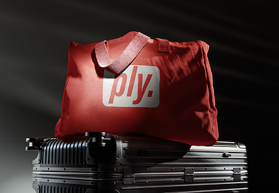 High resolution mockups by Ply 3d 3d mockup branding design graphic design illustration logo mockup suitcase suitcases travel ui